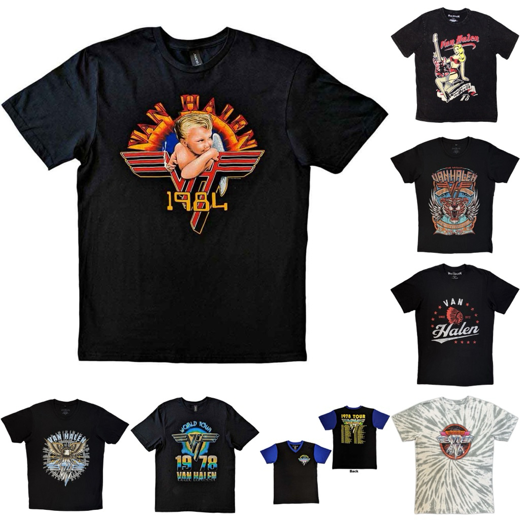 🇬🇧 เปิด PREORDER เสื้อวง VAN HALEN ลิขสิทธิ์แท้ UK 🔥