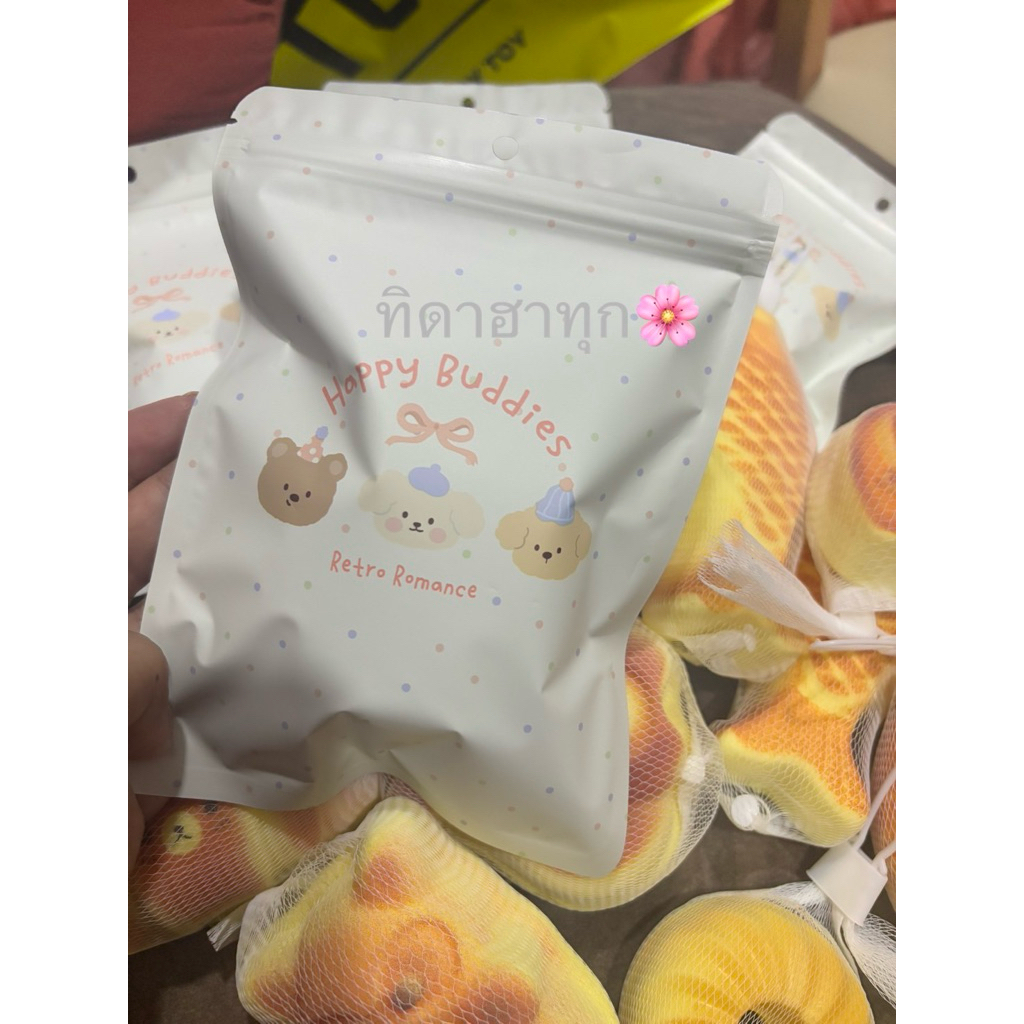 ซองสุ่มสกุชชี่ขนมปัง หอมมาก ✨ นุ่ม สโลววววว มากกกกกกกก บีบฟินสุดๆ 💖