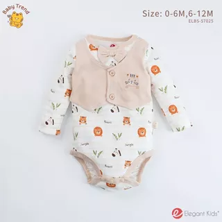 Elegant Kids ชุดลูกชาย 0-18 เดือน Safari Bamboo Collection #1 | Babytrend