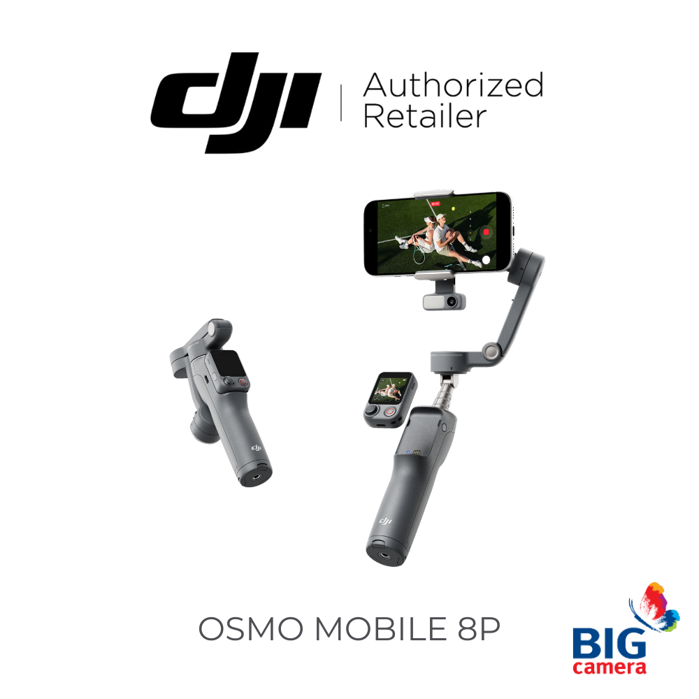 DJI Osmo Mobile 8P Smartphone Gimbal - ประกันศูนย์