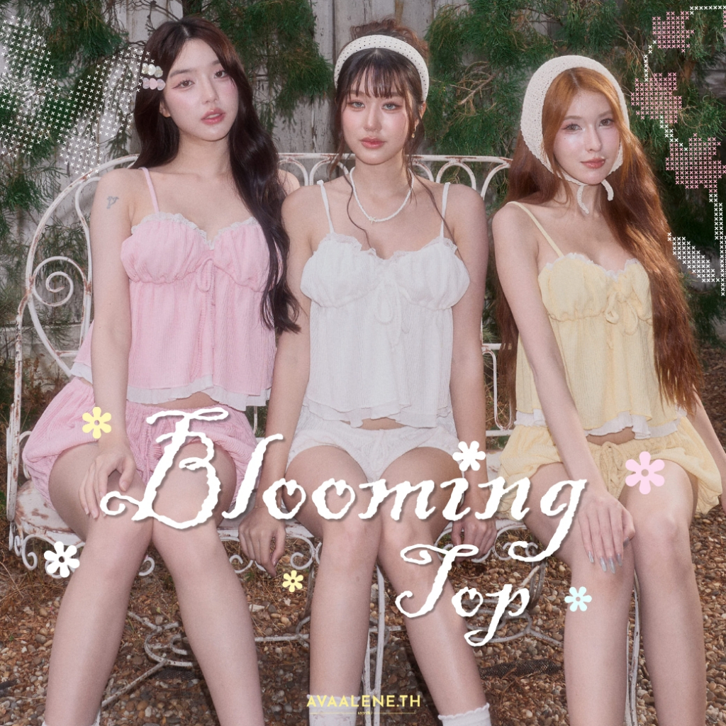 🧺 AVAALENE.TH - IN THE GARDEN - BLOOMING TOP (เฉพาะเสื้อสายเดี่ยว)