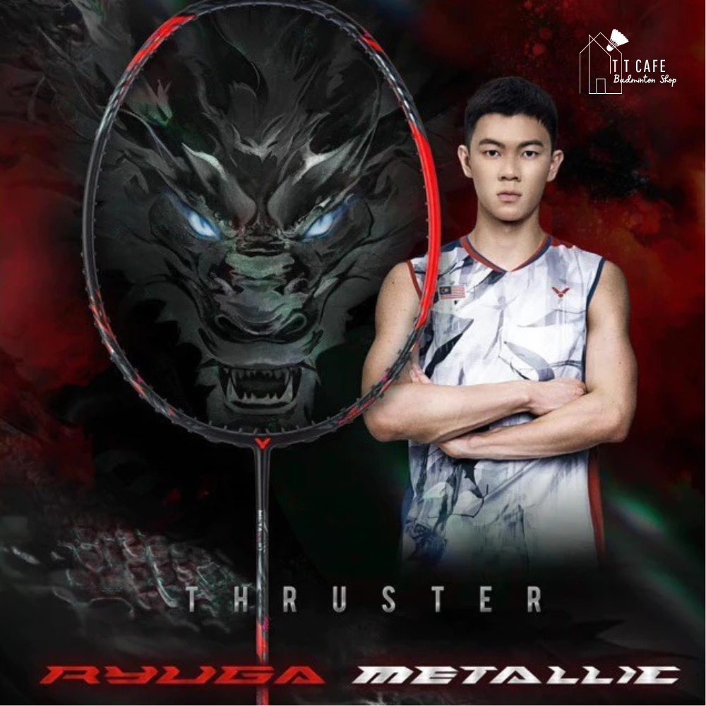 VICTOR ไม้แบดมินตัน รุ่น TK-RYUGA METALLIC 2023 (โปรดอ่านรายละเอียดก่อนสั่ง)