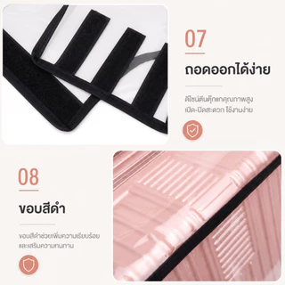 ปลอกคลุมกระเป๋าเดินทางใส กันฝุ่น กันน้ำ กันรอยขีดข่วน ปกป้องกระเป๋าเดินทาง ใช้งานง่าย ทนทาน