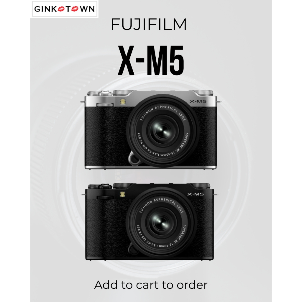 FUJIFILM X-M5 XC 15-45mm f/3.5-5.6 Lens กล้อง Fujifilm