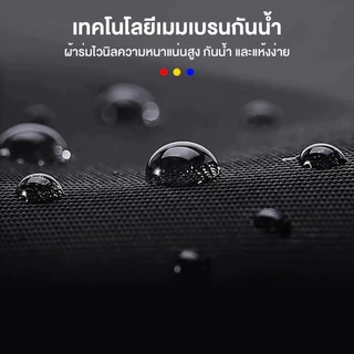 ร่มออโต้ก้านยาว รองรับใช้งาน 2-3 คน มีเคสกันUV กันฝนด้ามยาว 50 นิ้ว ขนาดใหญ่สองชั้น ไม่ขึ้นสนิม ร่ม COD