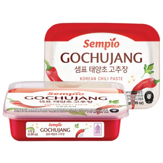 SEMPIO Gochujang Hot Pepper Paste VEGAN โกชูจัง ซอสพริกเกาหลี สูตรวีแกน ตรา เซมเพียว 170g / 500g / 1kg (HALAL)