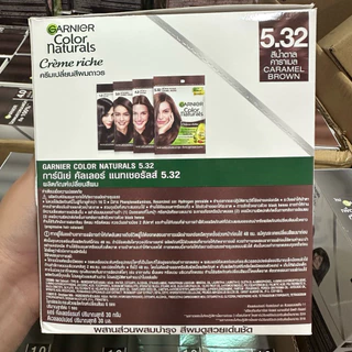 Garnier Color Naturals การ์นิเย่ ครีมเปลี่ยนสีผม แบบกล่อง 6 ซอง