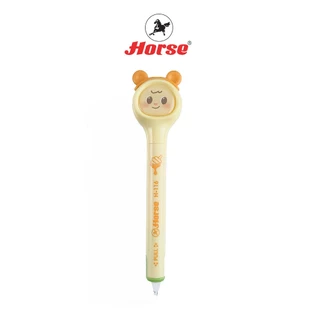 H0rse (ตราม้า) เทปลบคำผิด ตราม้า รุ่น H-116 ทรงปากกา ลายการ์ตูน จำนวน 1 อัน
