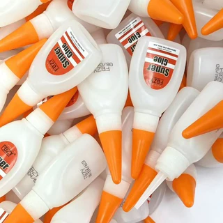 FBZY กาวร้อนแห้งไว ยกกล่อง 50 ขวด ขนาด 20g.กาวติดร้องเท้า กาวติดเซรามิก กาวร้อนอเนกประสงค์ กาวร้อนอย่างดี กาวร้อนติดไม้