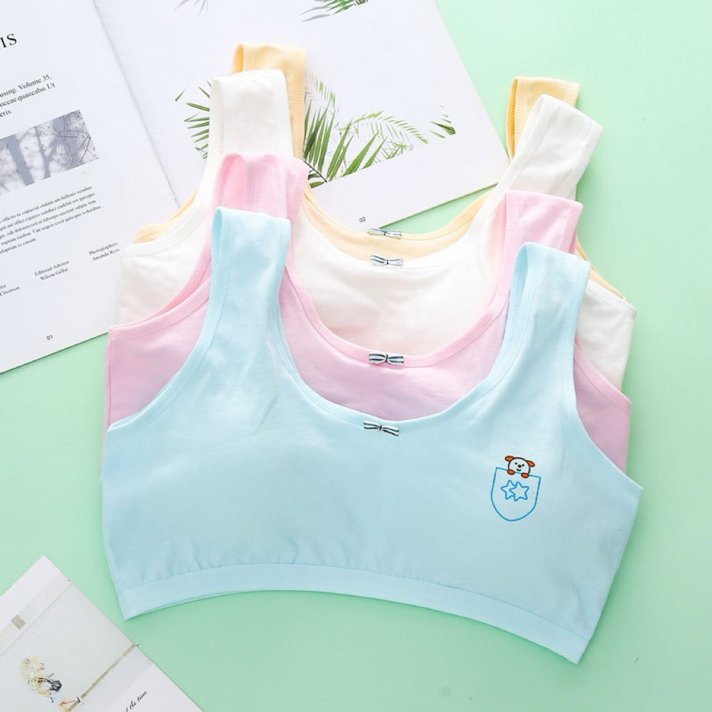 เสื้อซับในเด็กหญิง มีฟองน้ำ ถอดออกได้ เหมาะเด็กหญิงอายุ9ขวบขึ้นไป