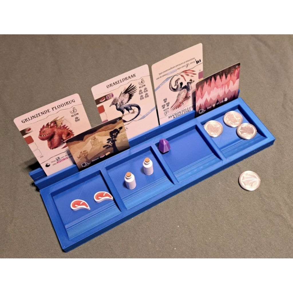 ​ [3D Print] แท่นวางการ์ด & ช่องใส่โทเคน (Card & Token Holder) อุปกรณ์เสริมบอร์ดเกม วัสดุ PETG ทนทาน ไม่บิดงอ