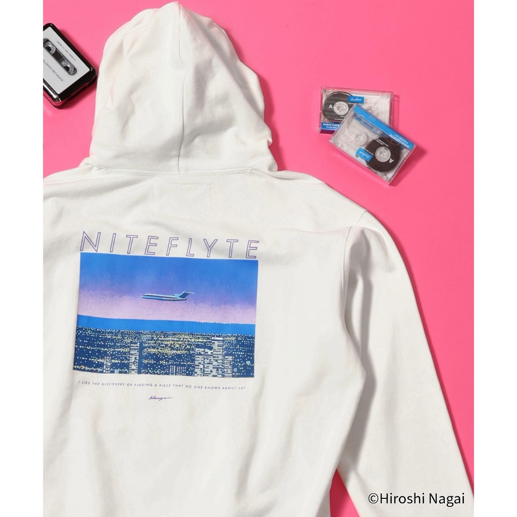 GLOBAL WORK เสื้อฮู้ดดี้ นางาอิ ฮิโรชิ Nagai Hiroshi Collaboration / Sweatshirt Hoodie