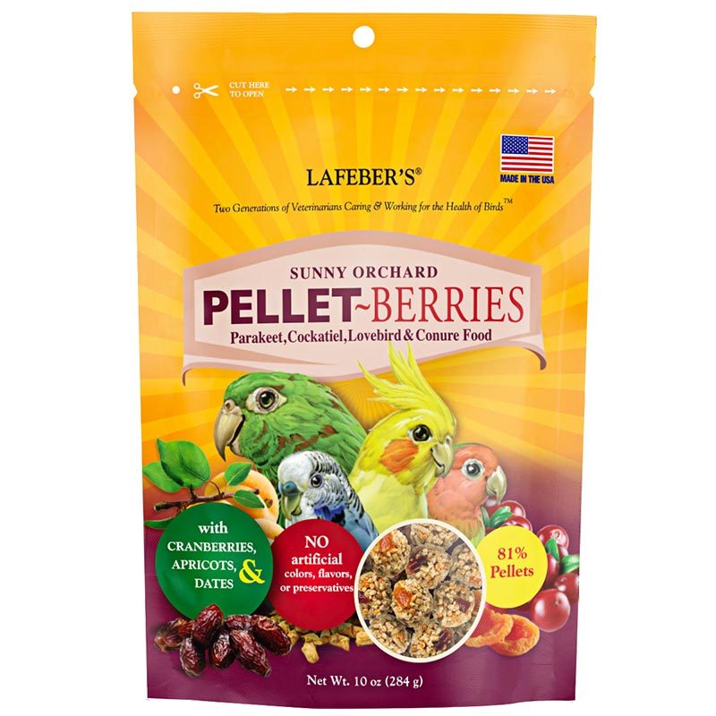 Lafeber อาหารนก Pellet-Berries for Cockatiels (10oz)