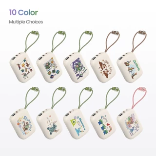 【CCC】Disney Powerbank 20000mAh ลิขสิทธิ์แท้ รุ่นVP20-05PD PRO (XHD-G99) มีสายในตัว【รับประกัน 2 ปี】