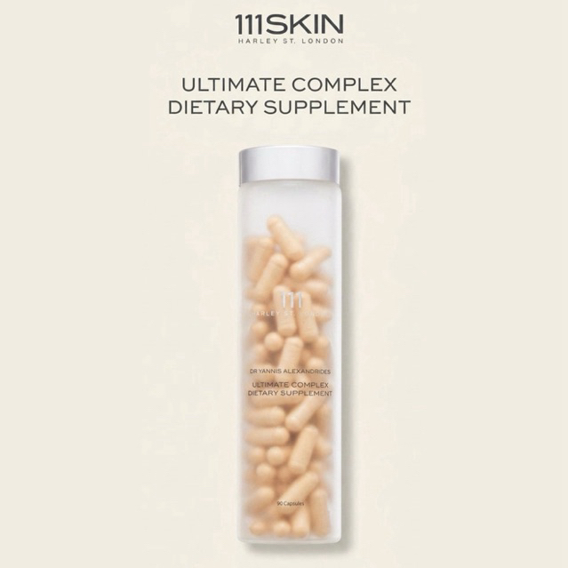 111SKIN ฉลากไทย/พร้อมส่ง วิตามินสำหรับผิว 111 Nac Y2 Dietary Supplement Product 90 Capsules