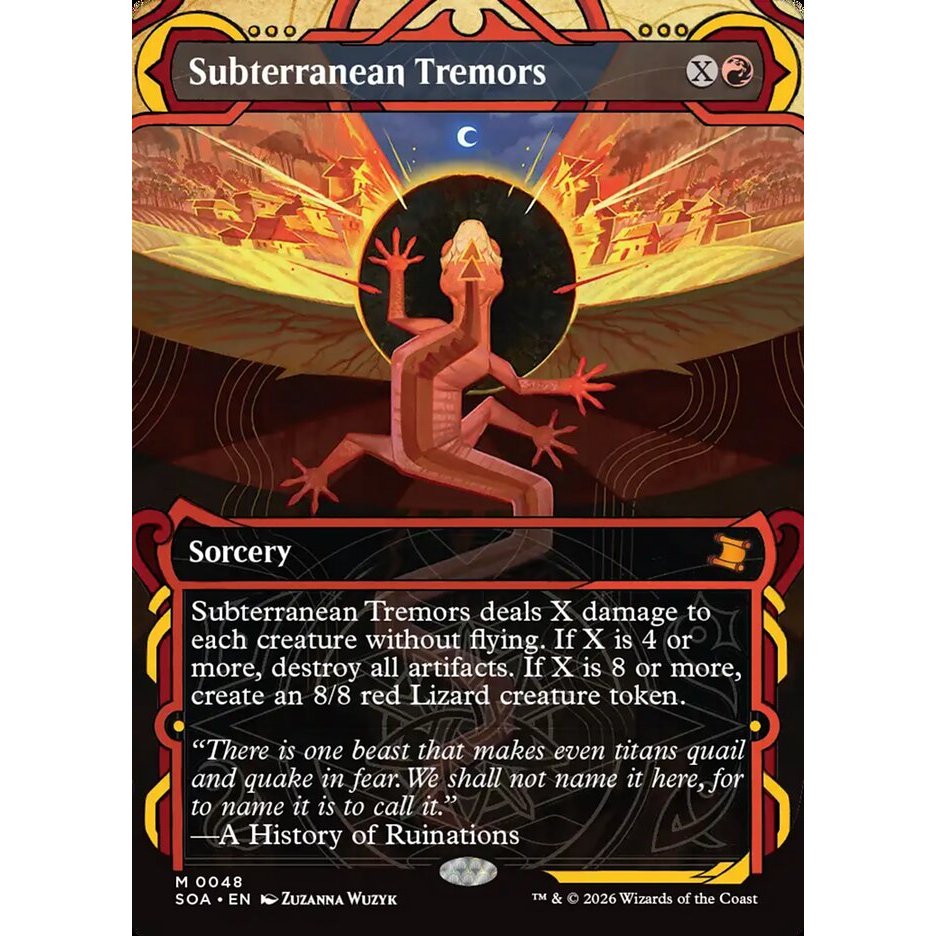 [Secrets of Strixhaven Mystical Archive] - [SOA] - (R) - [Subterranean Tremors] - [2026]