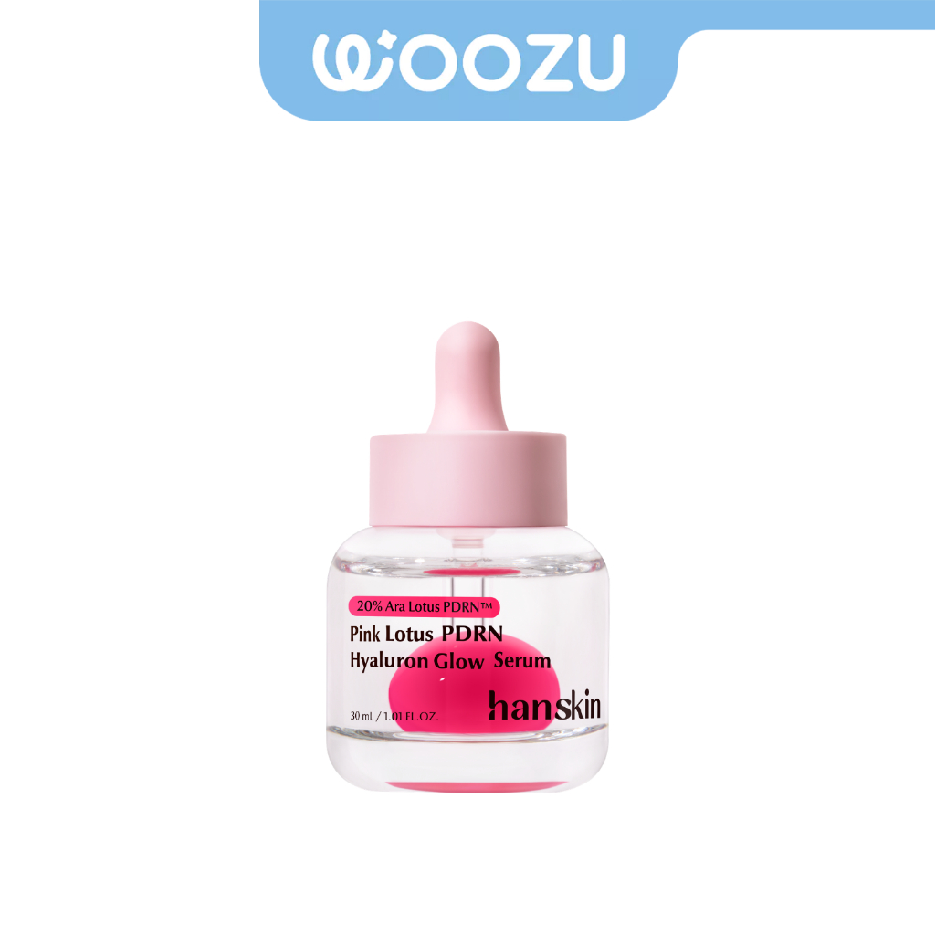 HANSKIN Pink Lotus PDRN Hyaluron Glow Serum 30ml