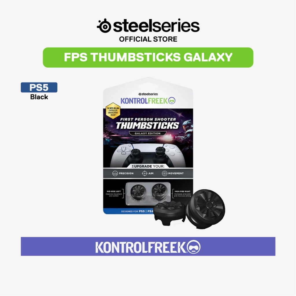 Kontrolfreek FPS Thumbsticks for PS5 กริปนิ้วเพิ่มการยึดเกาะและการควบคุมที่เหนือชั้น
