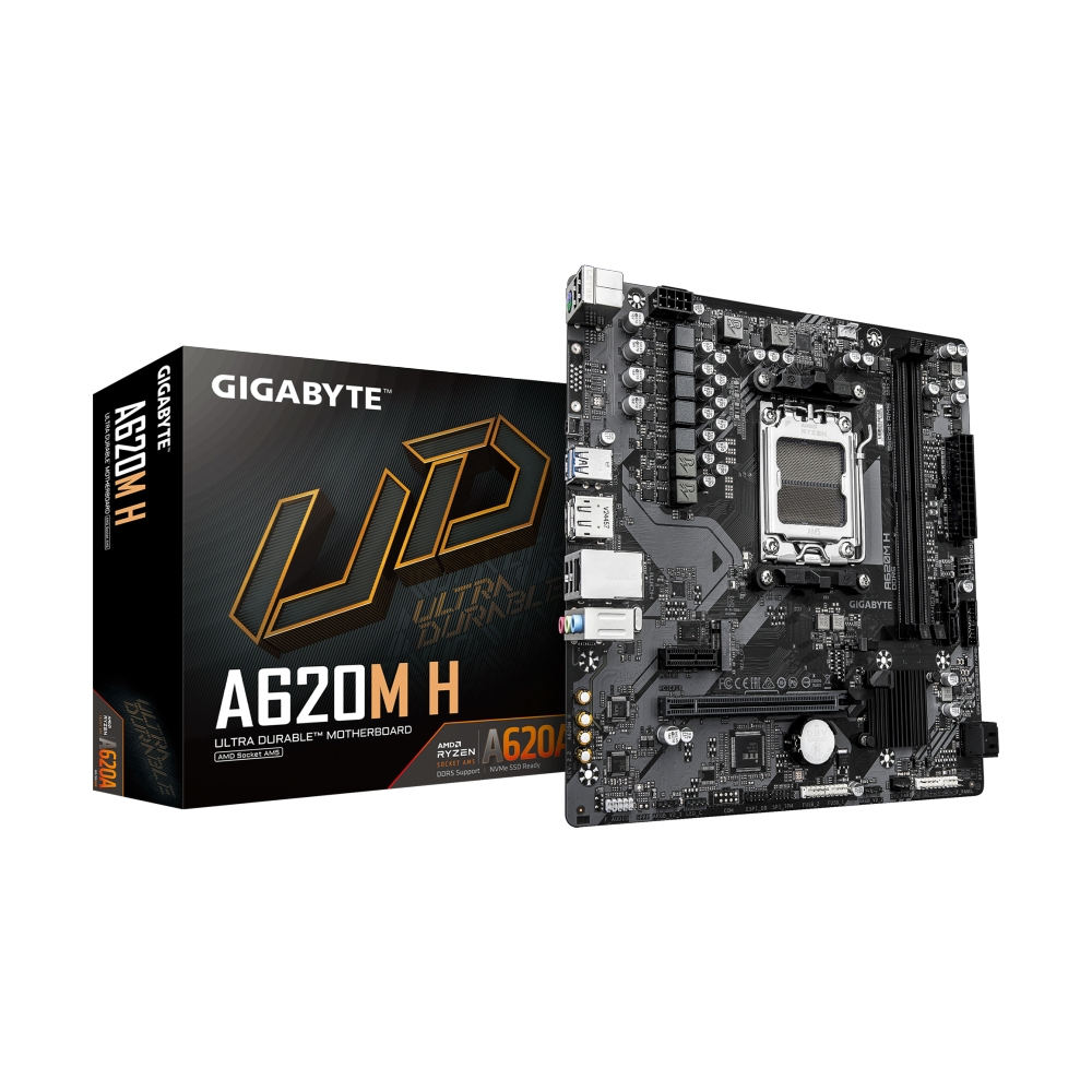 MAINBOARD (AM5) GIGABYTE A620M H DDR5
