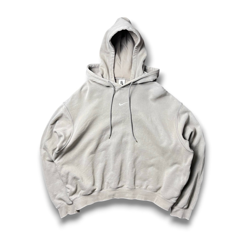📮พร้อมส่ง📮Vintage Streetwear Grail — Nike AIR x Fear of God Double Hood Hoodies (Dust / Sail)
