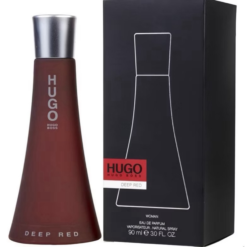 น้ำหอม แท้ Hugo boss Deep Red for woman EDP 90ml