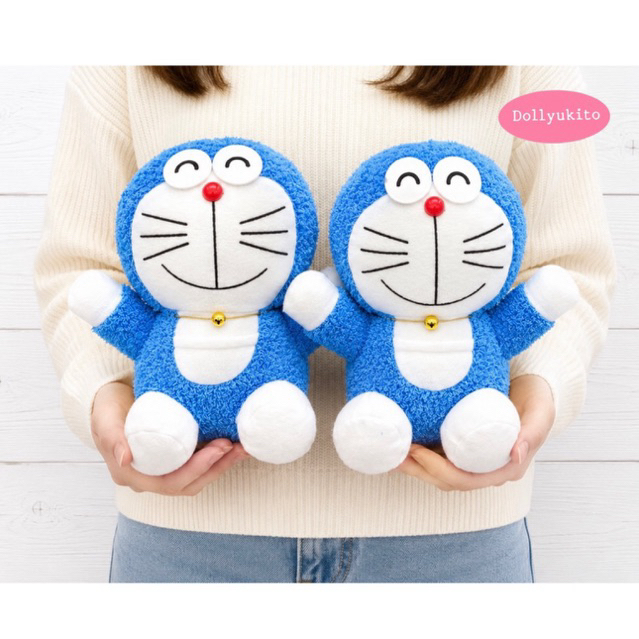 ตุ๊กตาโดเรม่อนผ้าขนนุ่มลิขสิทธิ์แท้ขนาด 12 นิ้วมีเก็บเงินปลายทาง
