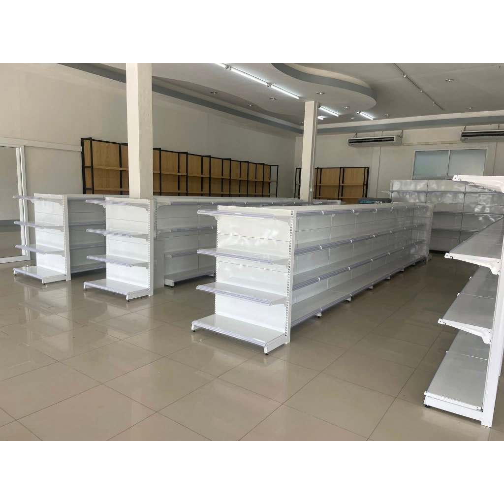 ส่งฟรี  NEW!! ชั้นวางสินค้ามินิมาร์ทรุ่นใหม่ 4 ชั้นรวมฐาน รับน้ำหนัก 40kg ต่อชั้น รหัส SPB0147 ราคา ถูกที่สุด ดีลบีเคเค แกลเลอรีภาพที่ 8