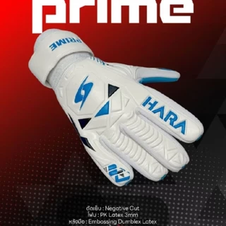(HARAลิขสิทธิ์💯)ไซส์ 5-10 ถุงมือโกล์ เด็ก-ผู้ใหญ่/ถุงมือผู้รักษาประตู PRIME ไซส์เด็ก-ผู้ใหญ่