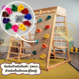 พลาสติก ปีนเขา ปีนหน้าผา หินปีนหน้าผา climbing hold พลาสติก แข็งแรง สำหรับทำหน้าผาจำลอง