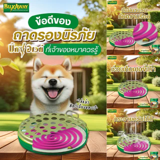 Starpett Thailand ยาจุดกันยุงสัตว์เลี้ยง BuxAway 12 ขด (รุ่นทดลองใช้) พร้อมถาดรองจุดนิรภัย Safety Tray จำนวน 1 กล่อง