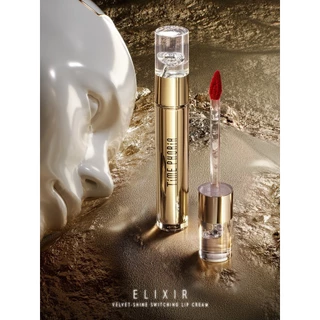 TIME PHORIA - Elixir Velvet-Shine Switching Lip Cream (3.5g.) ไทม์ฟอเรีย อิลิคเซอร์เวลเวท-ชายน์สวิทชิ่ง ลิป ครีม