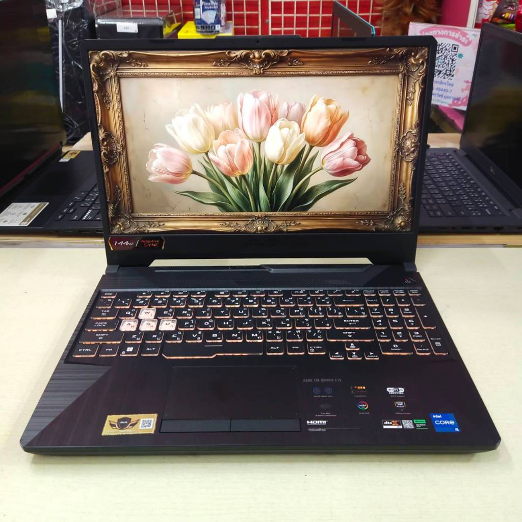 ASUS  TUF  GAMING  F15  FX506HF - HN014W  สภาพเครื่อง  85%