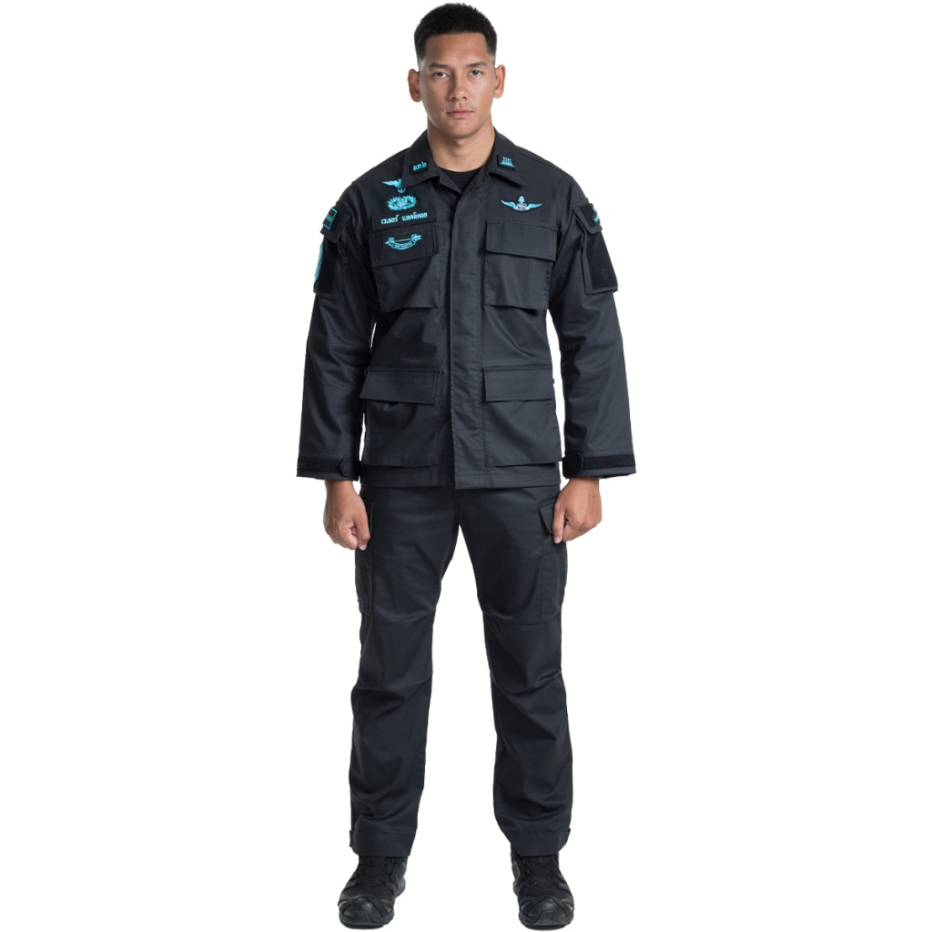 VALOR PX - Uniform Native BDU Serie [ทหารพราน] [จำหน่ายทั้งชุด] ชุดฝึก สีดำ ทหารพราน — صورة 2