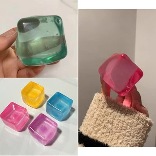 สกุชชี่น้ำแข็งหนึบยักษ์ หมีหนึบ แช่เย็นก่อนเล่น มีหลายแบบ สควิชทอย Squishy