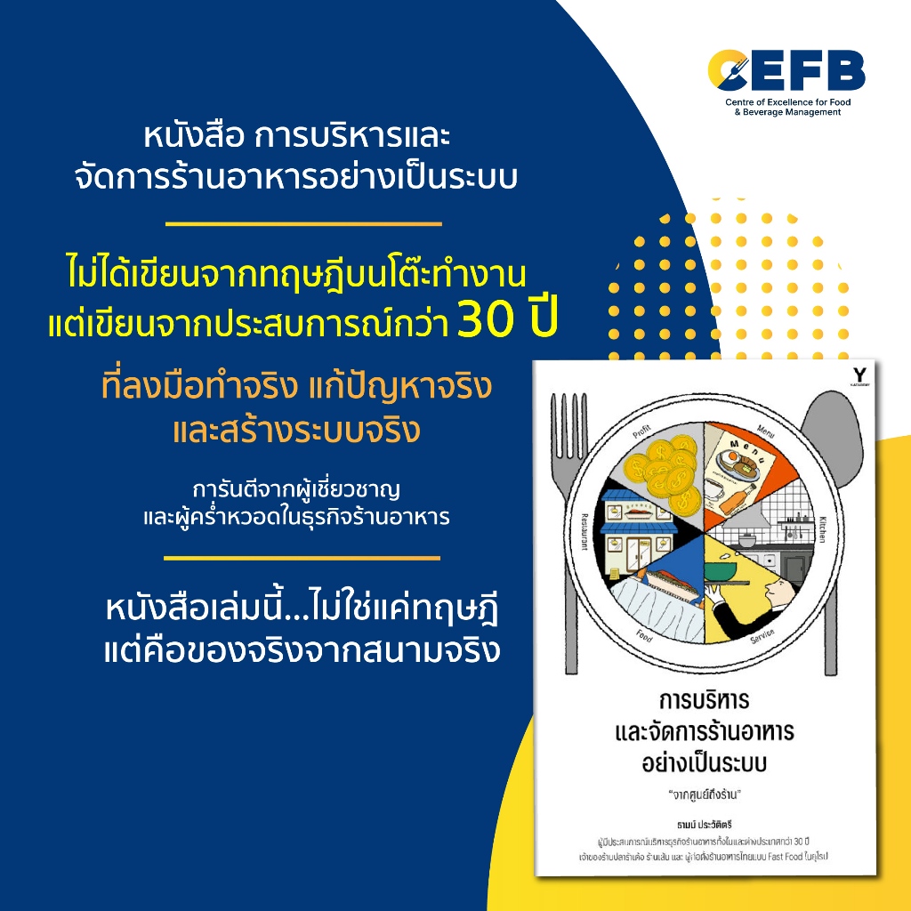 หนังสือ การบริหารและการจัดการร้านอย่างเป็นระบบ