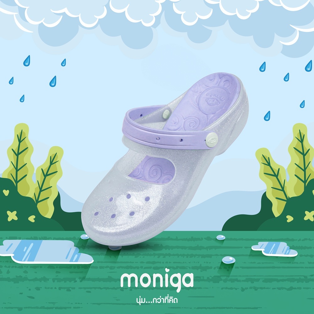 MONIGA รุ่น Kimberry SP รองเท้าแตะรัดส้น