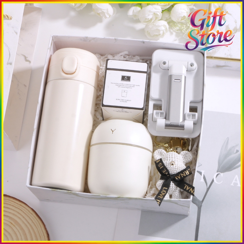 【Gift Bag+Card】Gift Set ของขวัญสำหรับคนรักและเพื่อน เพื่อนร่วมชั้น บริษัท และเทศกาล ของขวัญสุดประณีต