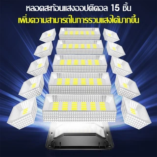 🔥ซื้อ 1 แถม 1🔥 ไฟถนนโซล่าเซลล์ ไฟโซล่าเซลล์ 5000W ไฟถนน Solar light outdoor waterproof สปอตไลท์โซล่า ไฟ360LED