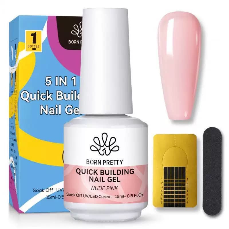 บิลเดอร์เจล 5 in 1 ต่อเล็บ เสริมหน้าเล็บ Quick Building Nail Gel แบรนด์ Born Pretty