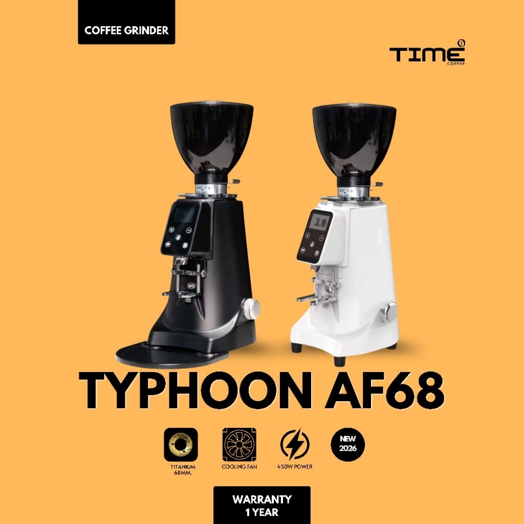 เครื่องบดกาแฟ ออนดีมาน | Typhoon AF68 Grinder (เฟือง SUPER RED TITANIUM)