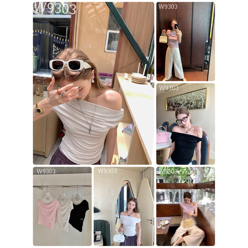 W9303 เสื้อผ้าแฟชั่น