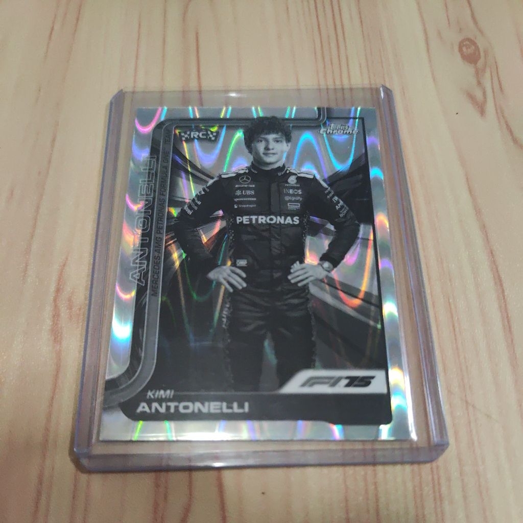 การ์ด f1 topps chrome 2025 kimi antonelli