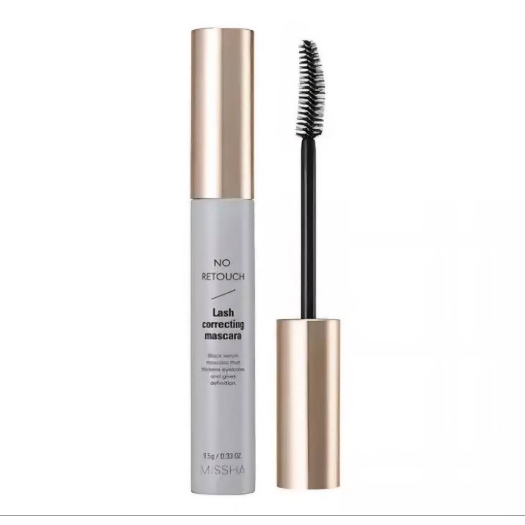👩‍🦳🧰 Missha No Retouch Lash correcting Mascara (Black) & Serum
