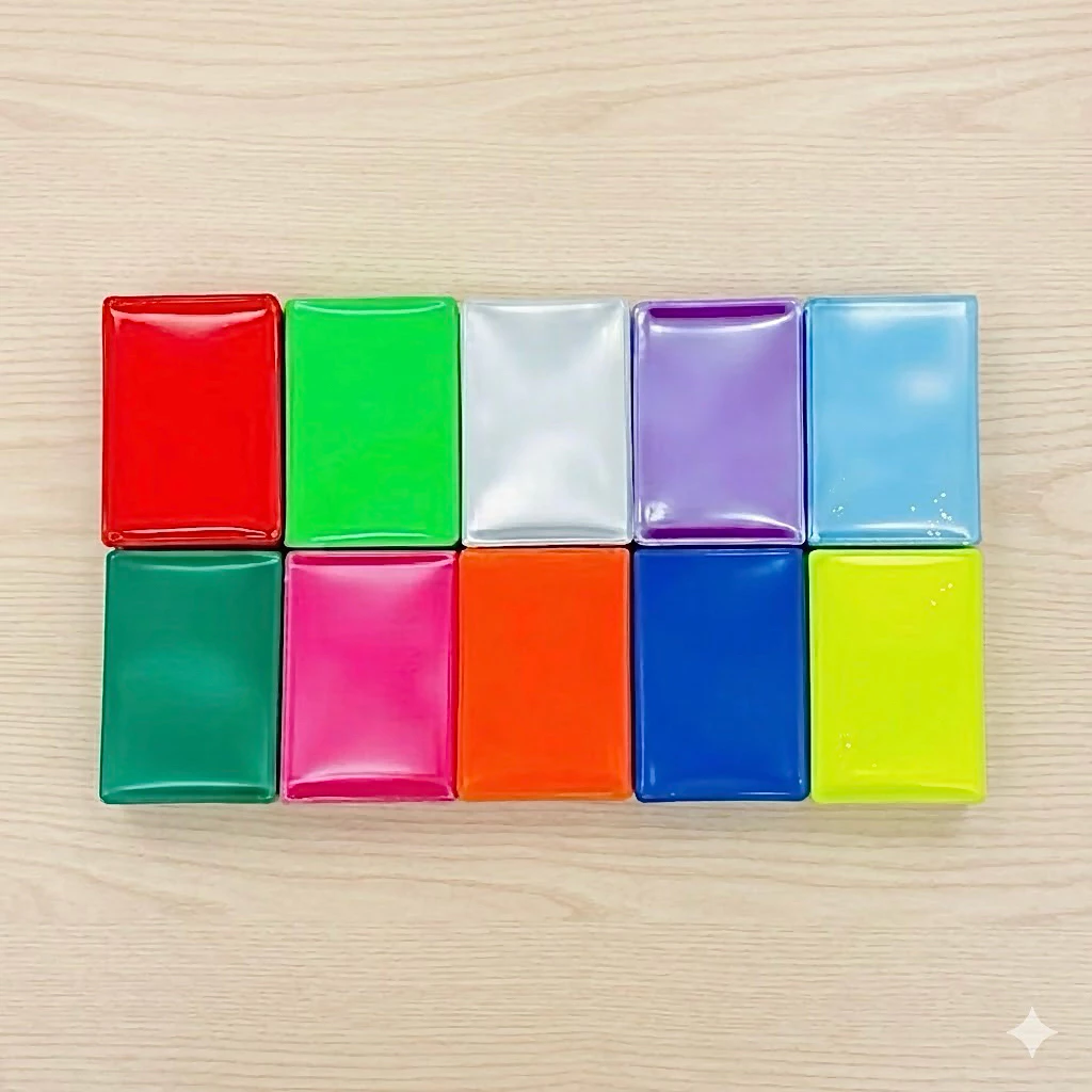 (50 ซอง) ซองใส่บัตรประชาชน สีสวย อย่างดี ซองใส่บัตรสีดำ สีม่วง สีแดง สีขาว สีน้ำตาล สีส้ม สีน้ำเงิน สีกรม สีชมพู สีเขียว