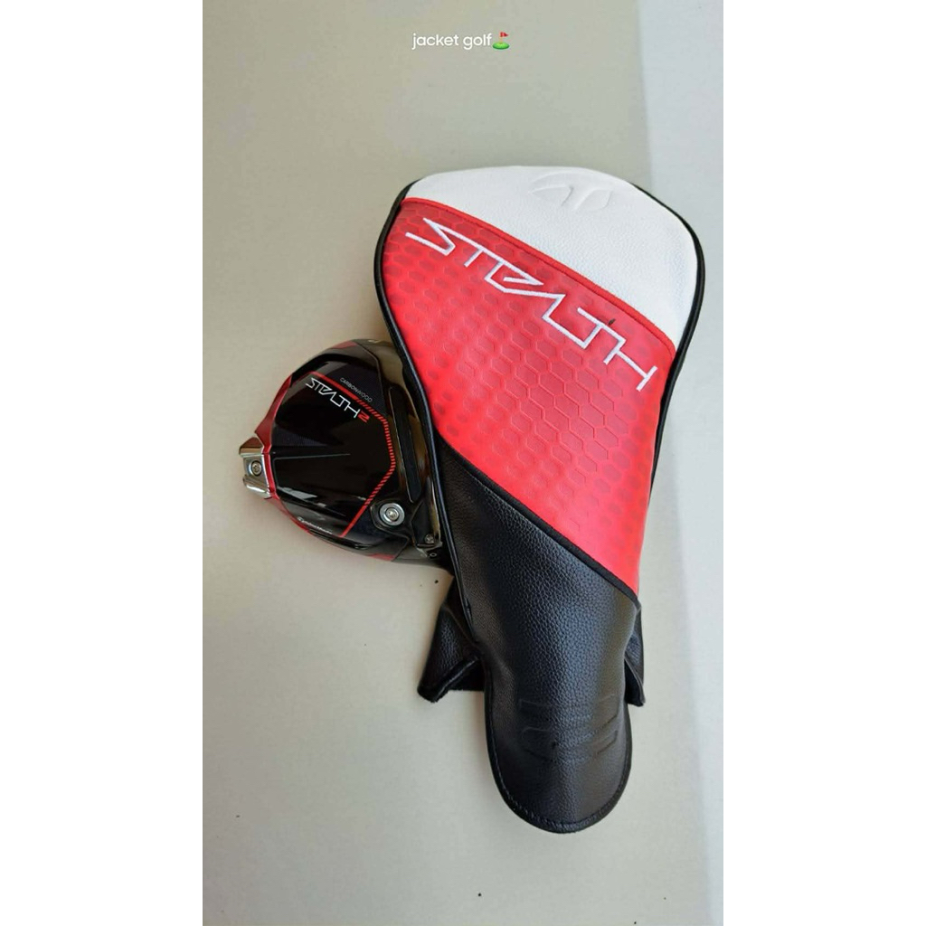 ไม้กอล์ฟ มือสองสภาพดี หัวไดรเวอร์ TAYLORMADE Stealth2 Loft 9' พร้อมสลีฟ Cover