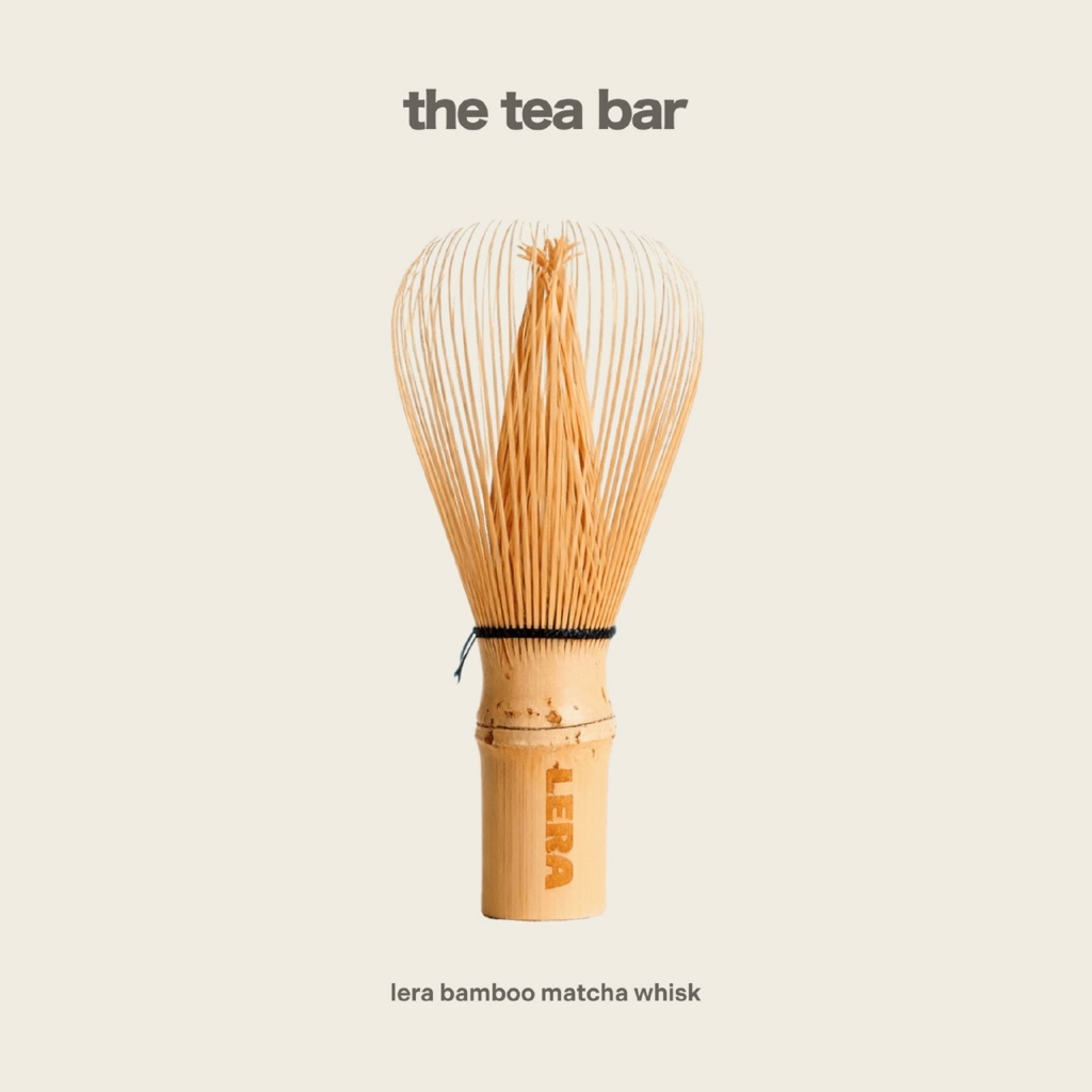 LERA MATCHA bamboo matcha whisk