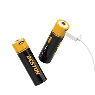 Beston ราคา1ก้อน ถ่านชาร์จ 1.5V AAA 1000mWh /AA 2800mWhhเต็ม ชาร์จได้1500ครั้ง
