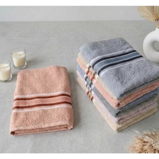 ผ้าเช็ดตัว cotton จัมโบ้ 80*160cm.(1โหล) [12ผืน]