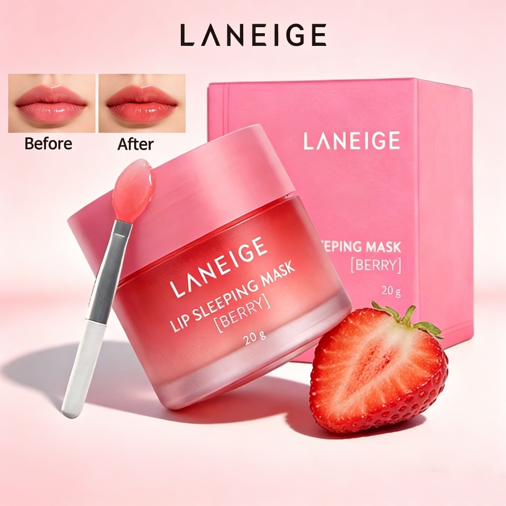 Laneige Lip Sleeping Mask Berry 20g มาสก์ลิปไนท์ มาสก์บำรุงริมฝีปาก บำรุงล้ำลึก ริมฝีปากนุ่มชุ่มชื้น ลบรอยแตกแห้ง