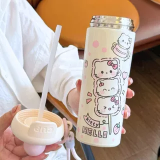 แก้วสแตนเลส 316 ความจุ 600 ml. เก็บอุณหภูมิร้อน-เย็น พร้อมฝาปิดหลอดกันฝุ่น มีสายห้อยถือสะดวก ส่งจากไทย!!!
